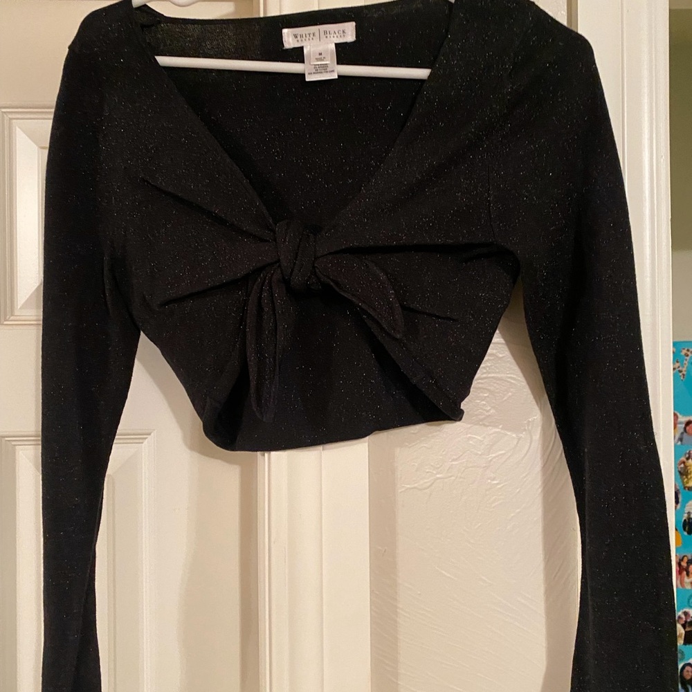 Black Long Sleeve Top